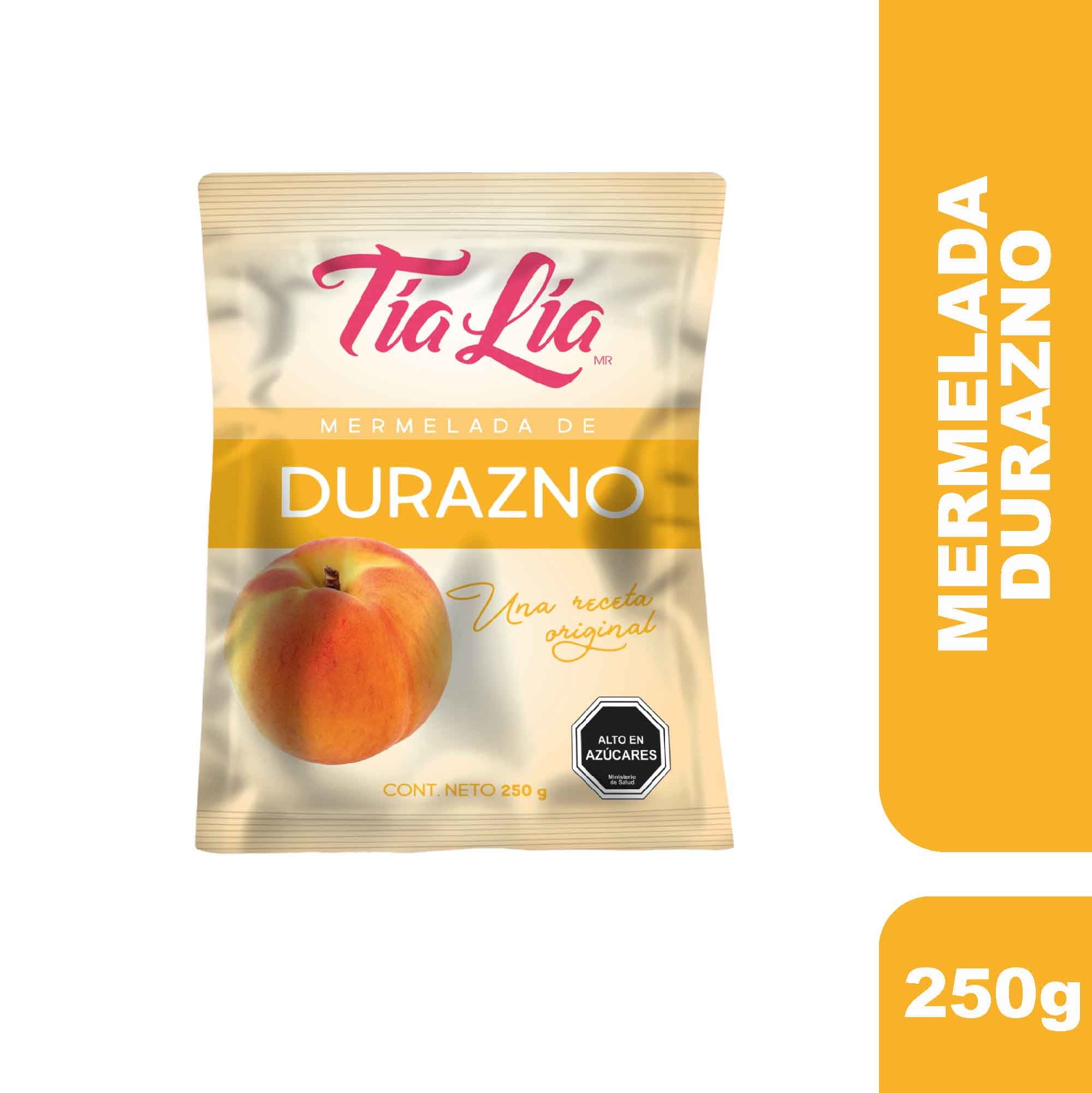 Mermelada Durazno 250 g Tia Lia