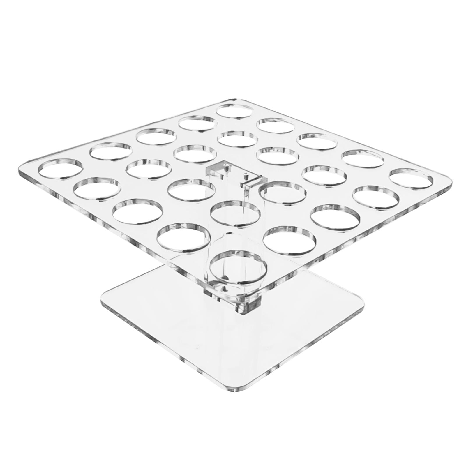 Magideal - Soporte De Exhibición Para Cupcakes, Estante Para Azúcar, Conos Para Cupcakes, Estante Para Hornear, Soporte Para Postres De Boda, Soporte Para Vasos, L