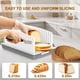 thumbnail image 2 of Rebanadora de pan Kiss Core Upgrade ajustable con bandeja para migas, 2 of 6