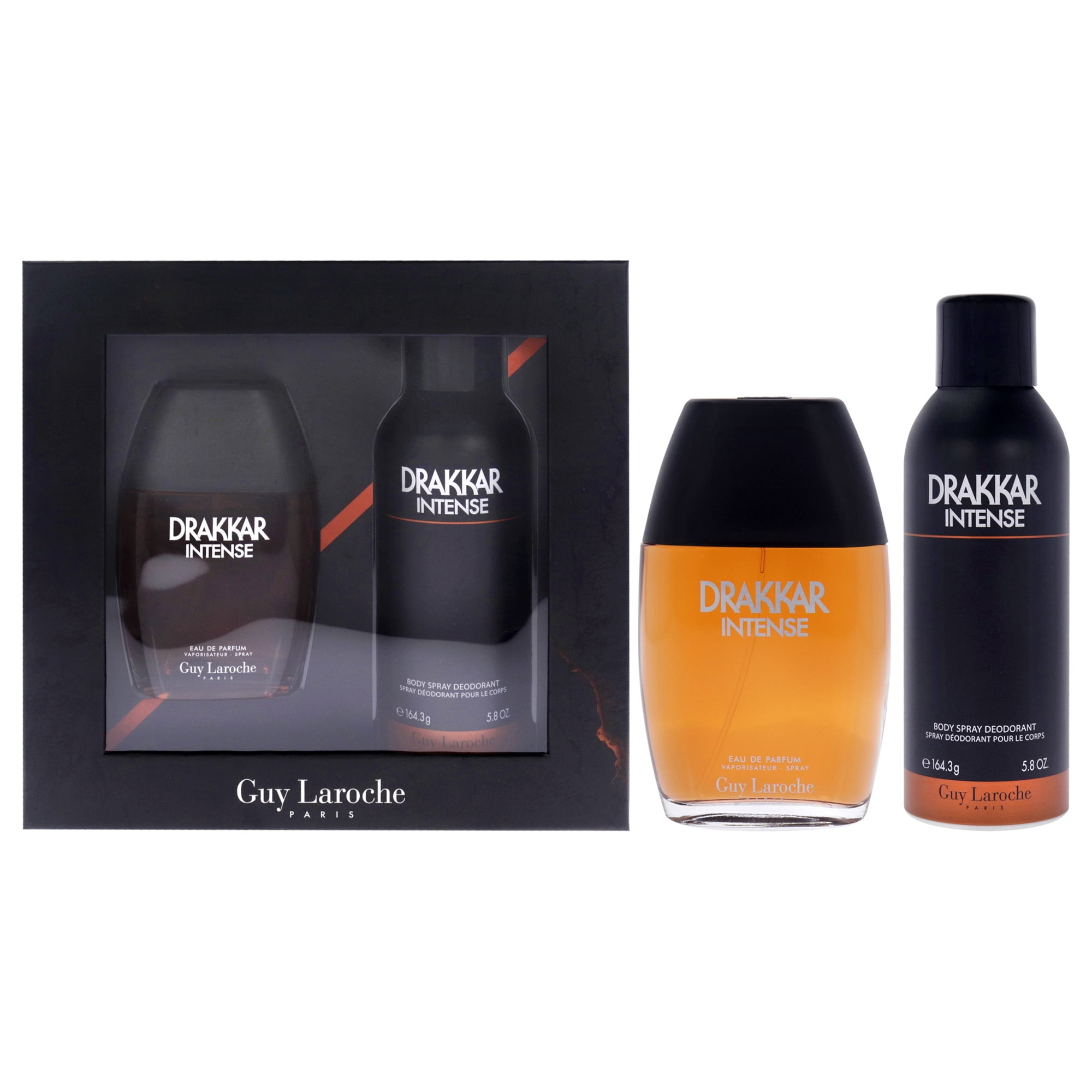 Set De Regalo Perfume Guy Laroche Drakkar Intense Edp 100ml Hombre