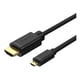 thumbnail image 1 of Cable Micro Hdmi A Hdmi 4k Calidad Premium, 1 of 5