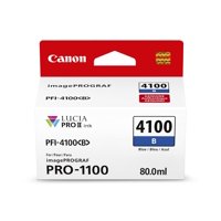 Depósito De Tinta Canon Pfi-4100 Original Azul Para Imageprograf Pro-1100