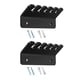 thumbnail image 3 of 2 Piezas De Clips Para Cables, Organizador De Cables Portátil Para El Hogar, La Oficina Y El Coche, Color Negro, 3 of 3