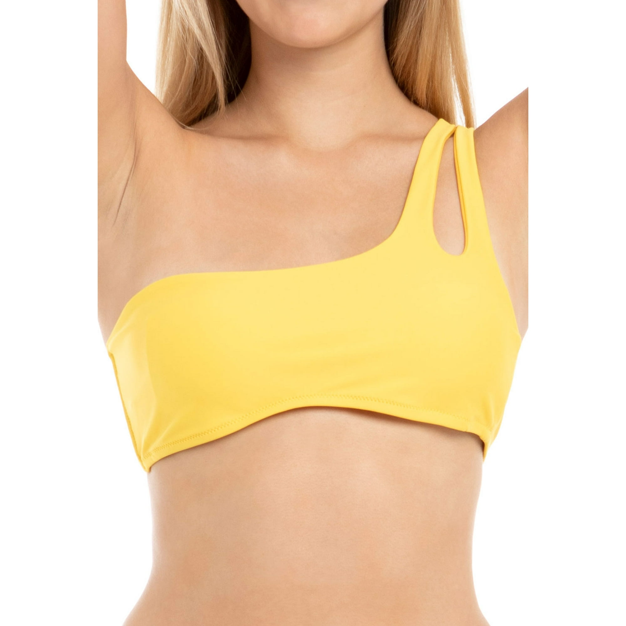 Samia - Bikini Con Un Hombro Amarillo L