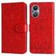 thumbnail image 4 of Funda tipo cartera FOXDOCK para OPPO A96 5G , diseño girasol en relieve, cuero PU, cierre magnético, soporte y tarjetero, 4 of 5