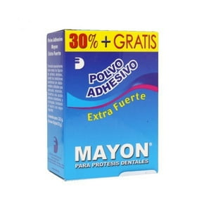 Polvo Adhesiva Mayon Para Protesis Dental 30 G