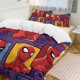 thumbnail image 2 of Spider-Man 3 Pieces Duvet Cover Set Full Size Super Soft Fade Resistant Microfiber, 2 of 4