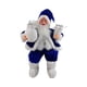 thumbnail image 2 of Figura De Papá Noel Con Bolsa De Regalo Y Regalos Para Decoración De Oficina Navide?a Azul, 2 of 5
