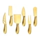thumbnail image 5 of Juego de Herramientas para Queso de Cocina, rebanador de Queso, Cubiertos para Queso, espátula para Pastel, Herramientas de Cocina, Juego de Queso, pa 6 uds dorado, 5 of 5