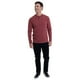 thumbnail image 3 of Polera Jersey Botones Rojo rojo 3XL, 3 of 4