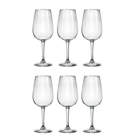 Bormioli Rocco - Set De 6 Copas De Vino Bordeaux Riserva Bormioli Romlo 545Ml