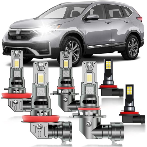 Faros antiniebla LED HUOKEDS para Honda CR-V 2015-2022, 6 piezas
