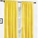 thumbnail image 2 of Combo Cortinas Agatha con Pasador 8 Piezas Amarillo, 2 of 2