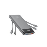 Cargador Portátil Charmast Power Bank De 20000 Mah Con Cables Integrados
