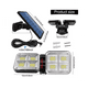 thumbnail image 3 of Luz solar foco triple cabezal con sensor de movimiento negro, 3 of 3