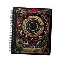 Ioensy - Agenda 2026 Con Pestañas De Colores, Calendario Y Páginas De Papel Para Escribir.