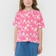 thumbnail image 3 of Polera Niña Kids Manga Corta Full Crop Rosado Corona, 3 of 5