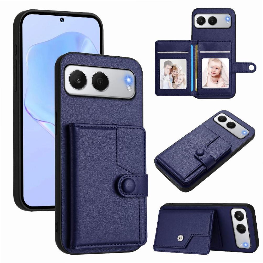 Foxdock Funda Para Oneplus Nord 4 Con Bloqueo Rfid - Diseño Elegante Con Cierre De Botón