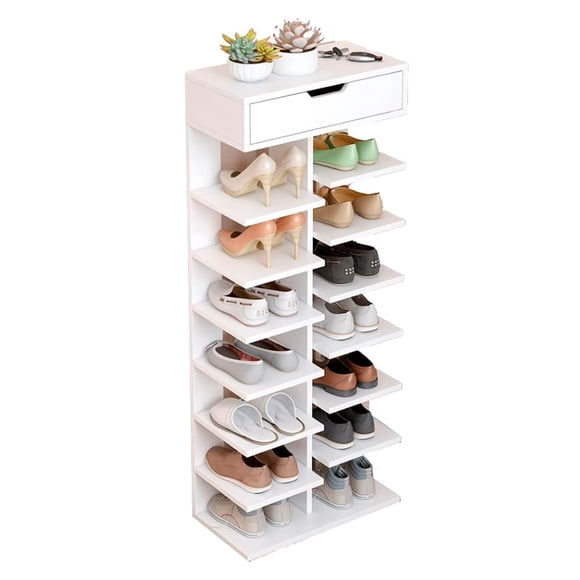 Zapatero Vertical Mueble Organizador Para Hogar Madera