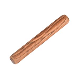 Bothyi - Rodillo De Patrón De Cerámica De Madera Hecho A Mano Para Proyectos De Bricolaje Galletas Cerámica Forma De Grano De Madera