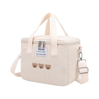 Bothyi - Bolsas Para Mamá Bolsas De Almuerzo Con Correa Ajustable Para Picnic Outgoing Beige