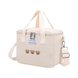 Bothyi - Bolsas Para Mamá Bolsas De Almuerzo Con Correa Ajustable Para Picnic Outgoing Beige