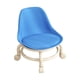 thumbnail image 5 of Taburete Con Ruedas De Baja Altura Con Respaldo Estructura De Soporte De Acero Inoxidable Altura 45 Cm Azul, 5 of 5