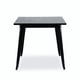 thumbnail image 2 of Mesa Tolix Cubierta De Madera Patas Negras 80X80X75Cm, 2 of 5
