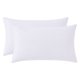 thumbnail image 1 of Protector de Almohada Estilo Sobre Tamaño Estándar REGALWOVEN, Paquete de 2, Fundas de Almohada de Poliéster Impermeables, Adecuadas para Uso en Hogar y Hotel Blanco Queen, 1 of 5