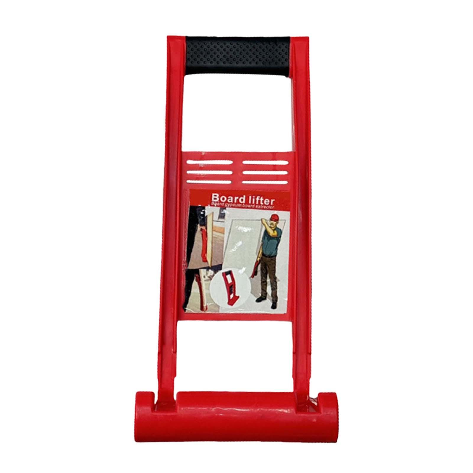 Magideal - Transportador De Paneles De Yeso - Transportador De Paneles - Herramienta Con Asa Cómoda Para Levantar Y Transportar Paneles - Transportador Para Tabl Rojo