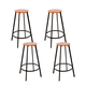thumbnail image 1 of Pack de 4 Pisos taburete de bar elipse industrial, 1 of 4