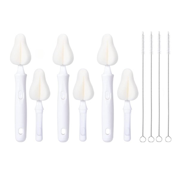 Cepillos de limpieza Joayuezo 10 piezas – esponja para pezón de biberón