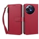 thumbnail image 1 of Funda Tipo Billetera para TCL 50 Pro NxtPaper con Soporte y Bolsillo con Cierre Rojo, 1 of 1