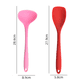 thumbnail image 2 of Juego de 2 utensilios de cocina de silicona antiadherentes, resistentes al calor y saludables., 2 of 5
