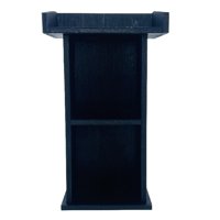 Bothyi - Atril De Casa De Muñecas A Escala 1:12, Modelo De Muebles De Casa De Muñecas Para Decoración De Accesorios Fotográficos, Color Negro