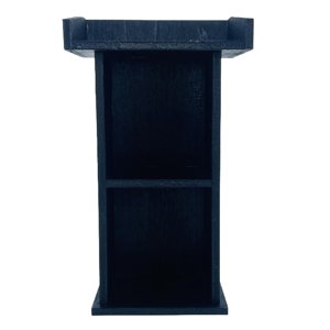 Bothyi - Atril De Casa De Muñecas A Escala 1:12, Modelo De Muebles De Casa De Muñecas Para Decoración De Accesorios Fotográficos, Color Negro