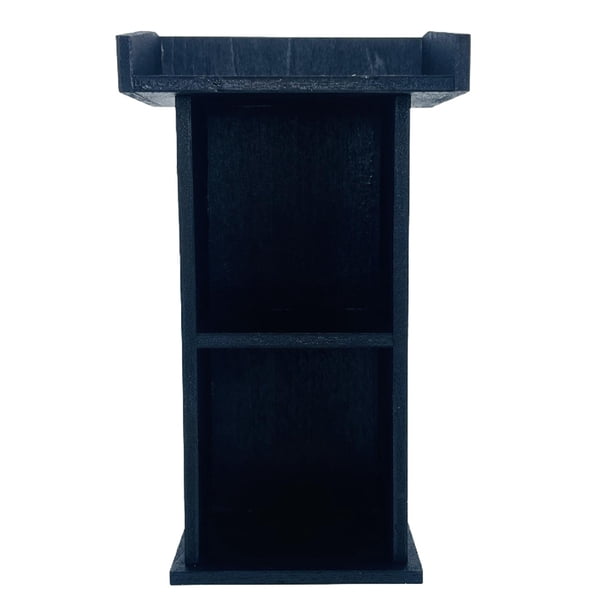 Atril De Casa De Muñecas A Escala 1:12, Modelo De Muebles De Casa De Muñecas Para Decoración De Accesorios Fotográficos, Color Negro