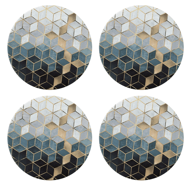 Posavasos de cerámica absorbente, diseño de libélula, posavasos de piedra