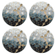 thumbnail image 1 of Posavasos de cerámica absorbente, diseño de libélula, posavasos de piedra, 1 of 5