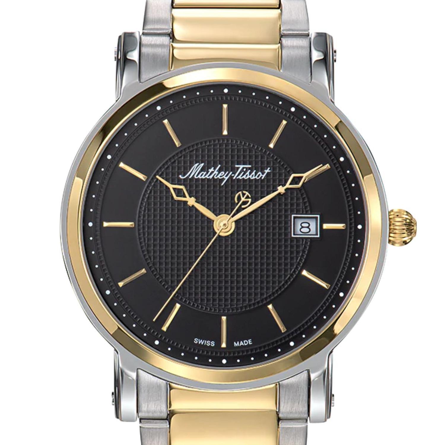 Reloj Mathey-Tissot Hombre City Metal Hb611251Mbn