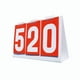 thumbnail image 1 of Flip Scoreboard Tabla Portátil Score Flipper Para Bádminton Voleibol Fútbol Rojo, 1 of 3
