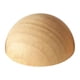 thumbnail image 4 of Cuencos De Cerámica Hechos A Mano De Media Bola De Madera, Tapa De Poste De Pasamanos De Escalera De Madera Maciza De 12 Cm, 4 of 5