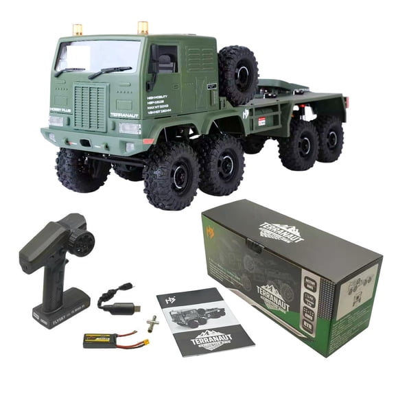 Camión RC HOBBYPLUS Helidirect 1/18 CR18P Terranaut 8x8 RTR