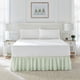 thumbnail image 2 of Falda Para Cama Individual Home De Algodón Verde Con Volantes, 2 of 5