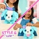 thumbnail image 3 of Peluche de peluche SCRUFFALUVS Pet Scruffs, azul, con 3 mascotas de rescate, 3 of 3