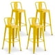 thumbnail image 1 of Pack De 4 Silla Alta Metal Amarillo, 1 of 8