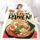 thumbnail image 5 of ramen anti-pilling, suave, ligera, esponjosa y acogedora de lujo para hogar y cocina – Perfecta para niños y adultos,120X80cm, 5 of 6