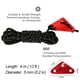thumbnail image 2 of Cuerda tensora reflectante de 5 mm para tienda de campaña, paracord para lona, toldo, camping, 4 rollos de 15,8 m (52 pies), 2 of 5