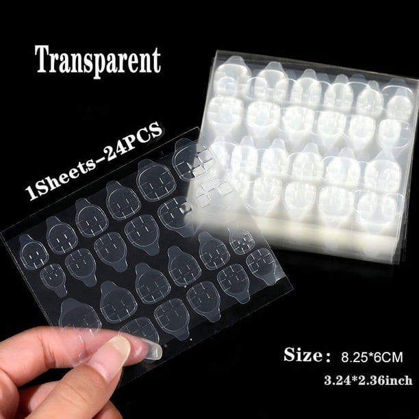 Nail Glue Stickers - 48/240 Pcs Double-sided Nail Adhesive Tabs, Super Sturdy Nail Stickers For Acrylic Nails