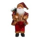 thumbnail image 3 of Adorno Navideño De Muñeco De Papá Noel, Figura Para Escaparate De Vacaciones, Hogar, Rojo Y Dorado, 3 of 3